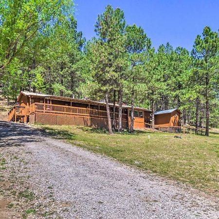 Quiet Cloudcroft Cabin With Porch And Gas Grill! Экстерьер фото