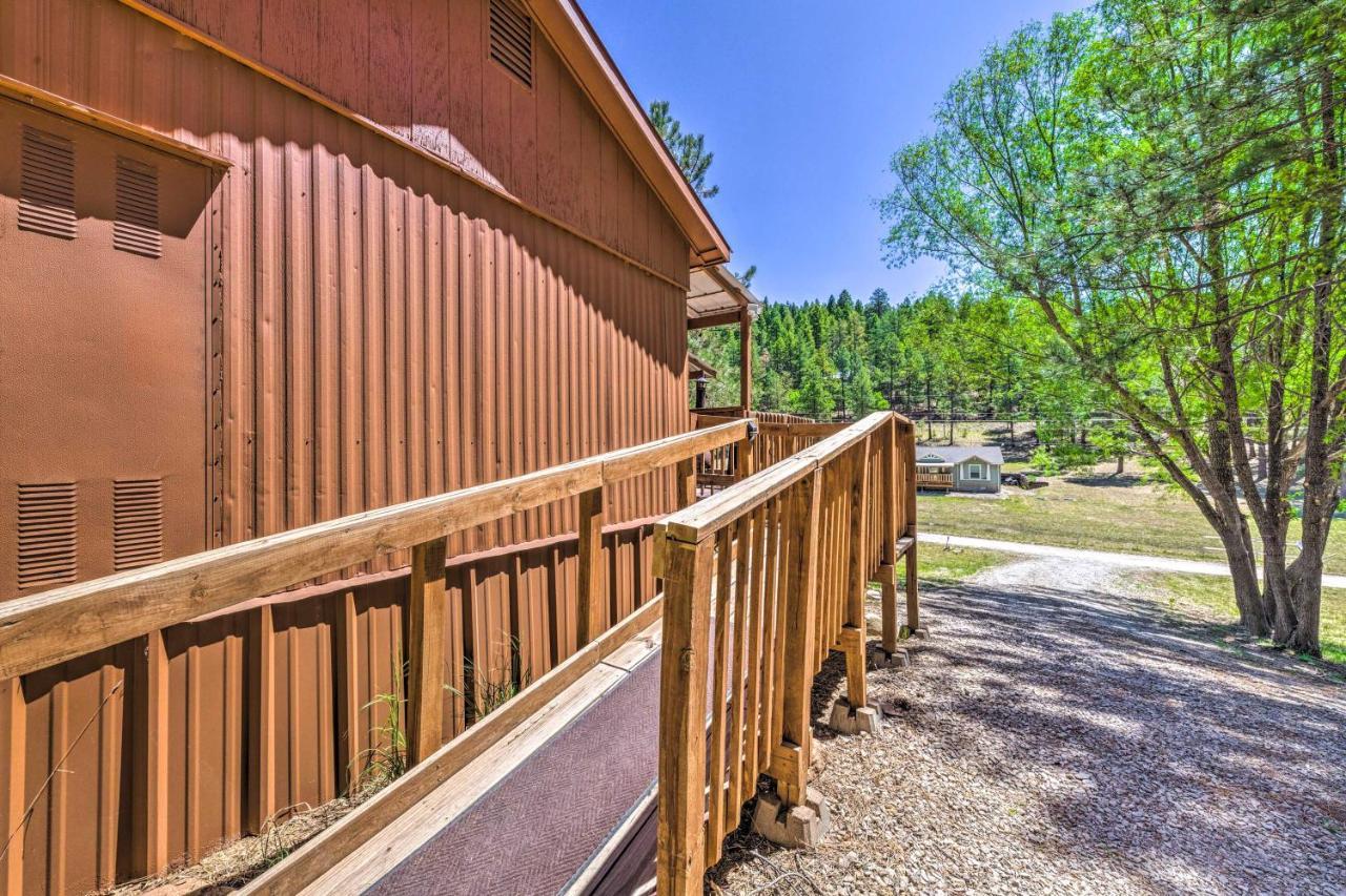 Quiet Cloudcroft Cabin With Porch And Gas Grill! Экстерьер фото